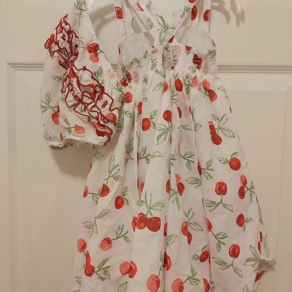Cherry Summer Dress - Picture 2 of 2